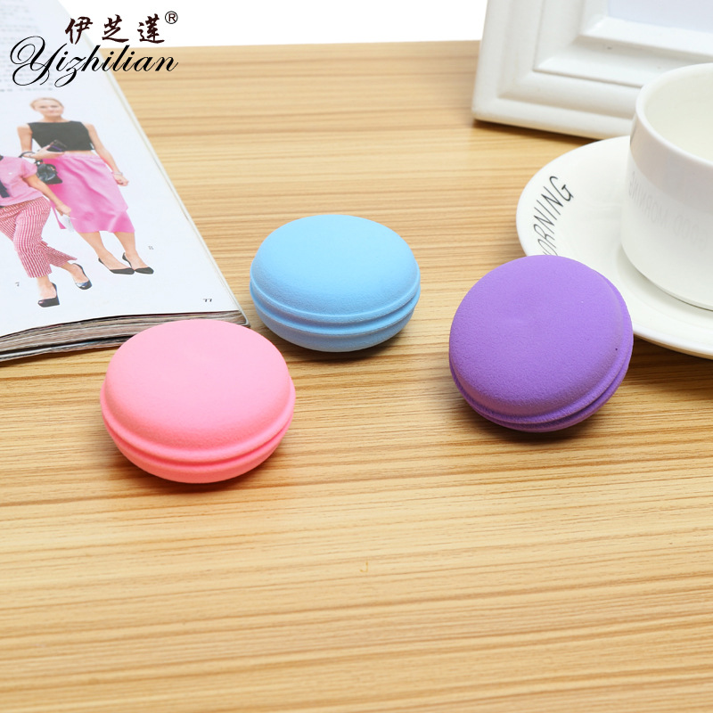 Manufacturers direct hydrophilic flat sponge makeup powder puff dry wet beauty makeup non-latex makeup sponge
