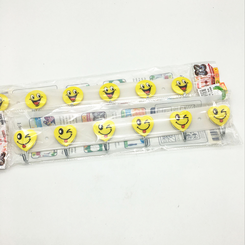 Bag 6-length expression hook stick hook punch hook wall hanging coat hook wall hanging coat hook hook