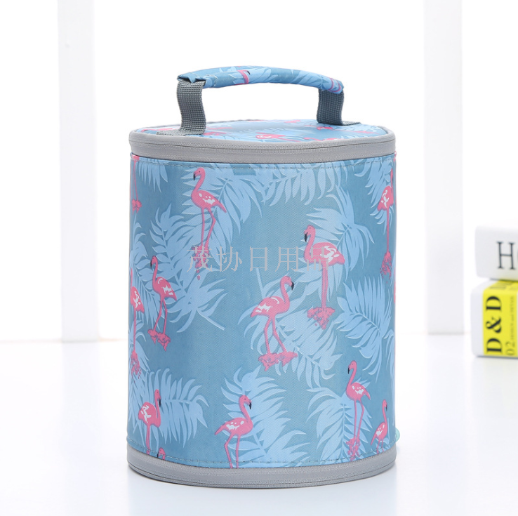 New lazy person picnic bag, one-piece portable bento bag, folding ice pack Specification image