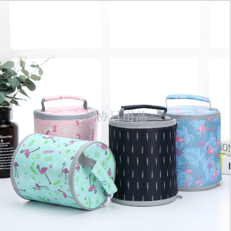 New lazy person picnic bag, one-piece portable bento bag, folding ice pack