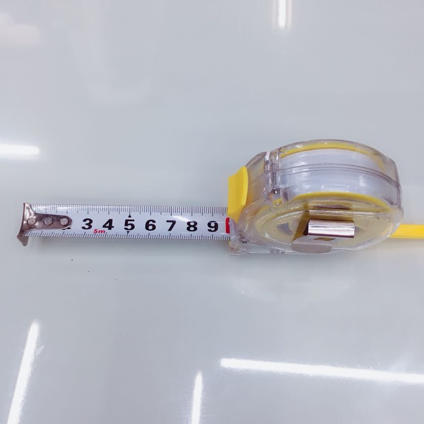 透明卷尺5米 耐磨加厚多功能钢卷尺 高精度测量工具尺细节图