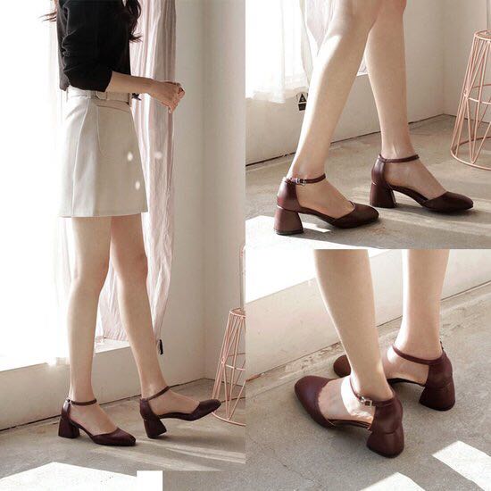 女式时装单鞋实物图