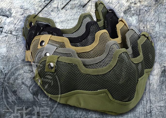 防护面罩实物图