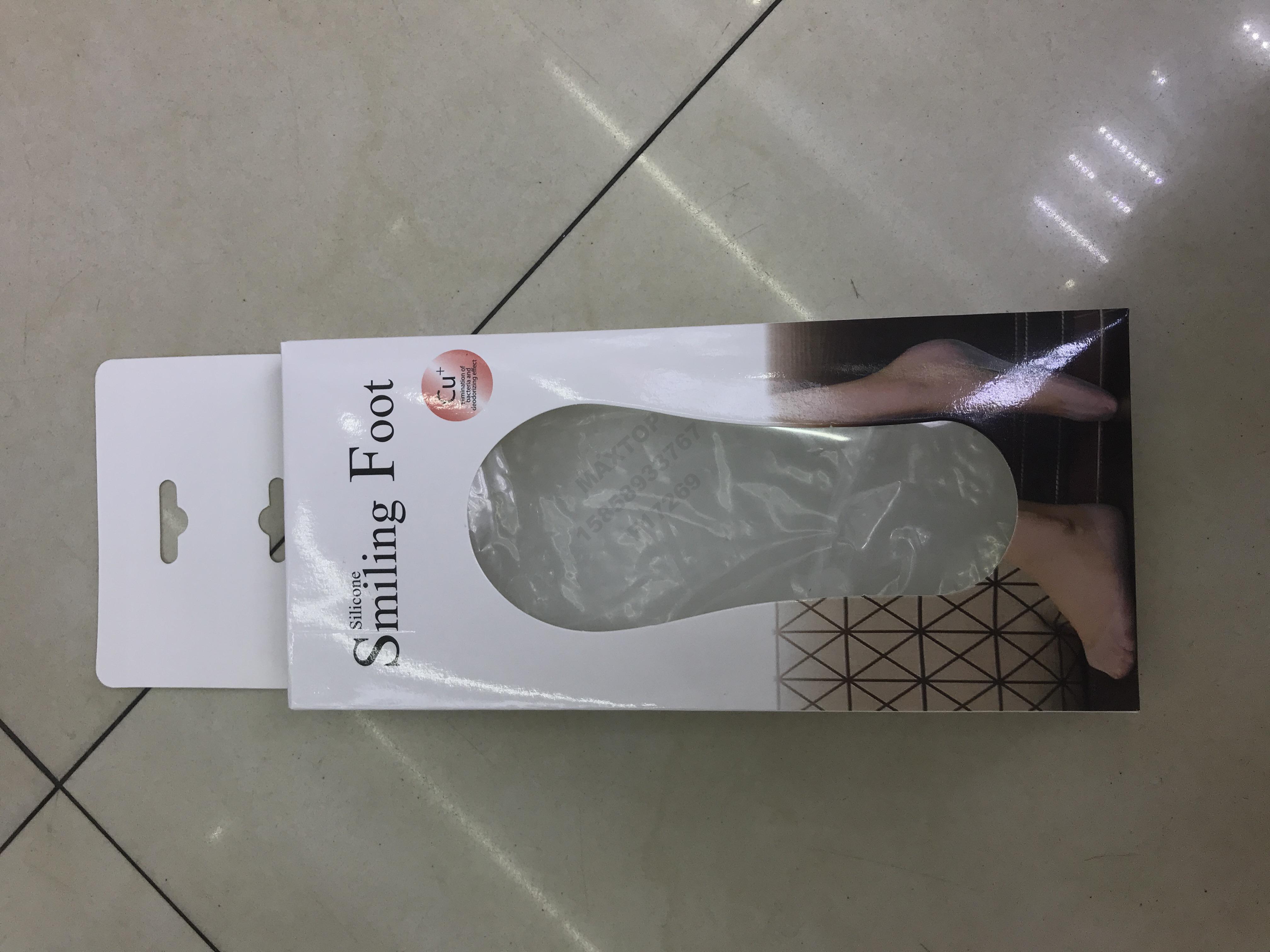 外销爆款 硅胶隐形船袜 欧美透气隐形舒适橡胶船袜