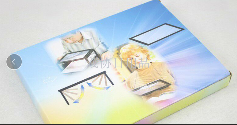 菲涅尔桌面带灯阅读放大镜，带支架放大镜 举报