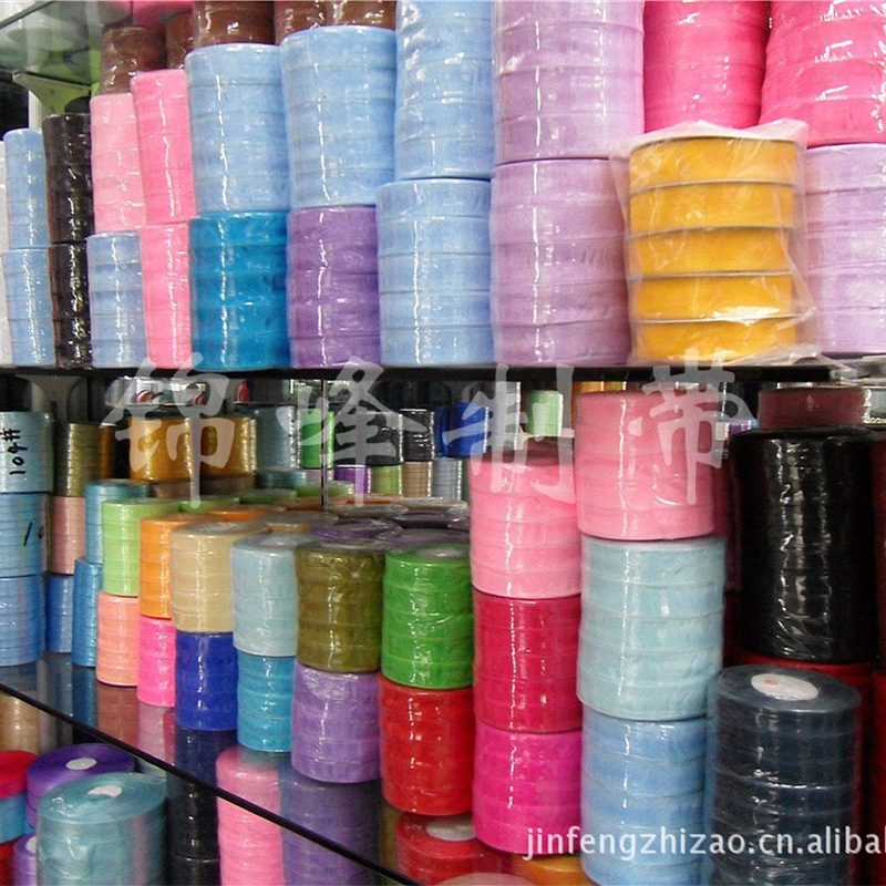 Supply Spot Snow Gauze Ribbon Ribbon Ribbed Belt Gold And Silver Onion Belt Manufacturers Wholesale details Picture