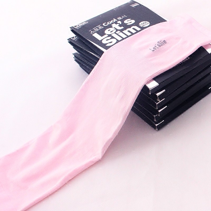 Korean running man summer sun protection sleeve gloves ice sleeves men and women cycling, sports, driving, outdoor long arm sleeves details Picture