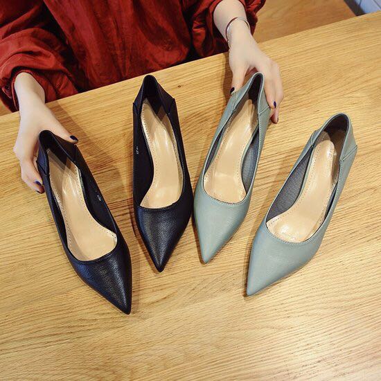 新款两用高跟鞋女鞋