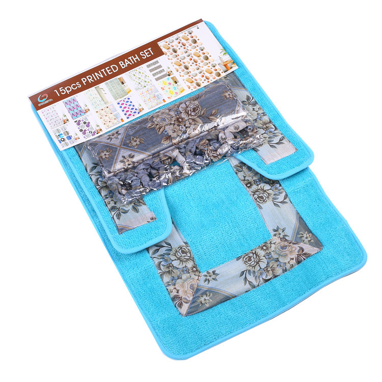 New bathroom mat bathroom non-slip absorbent multi-functional mat manufacturers direct sales Specification drawing