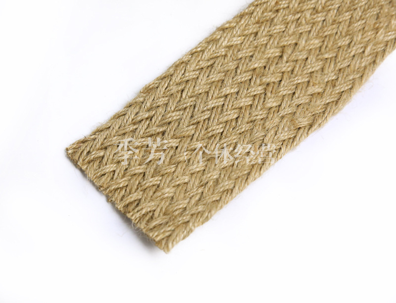 【厂家定制】编织黄麻绳 编织鞋用麻绳 工艺品麻绳细节图