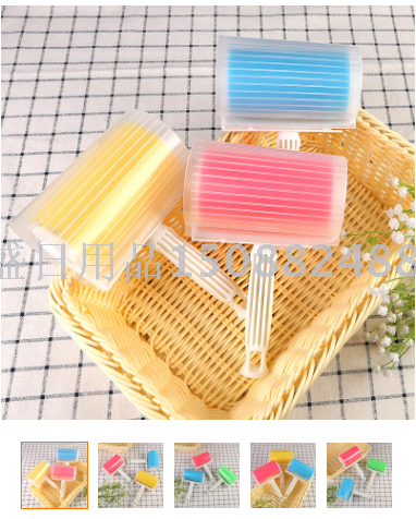 可水洗滚筒式粘毛器 衣服除毛除尘器 床单黏毛器 宠物毛发粘毛器