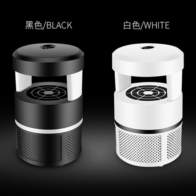 新款LED光触媒灭蚊灯 家用电子驱蚊器 USB吸入式灭蚊器厂家