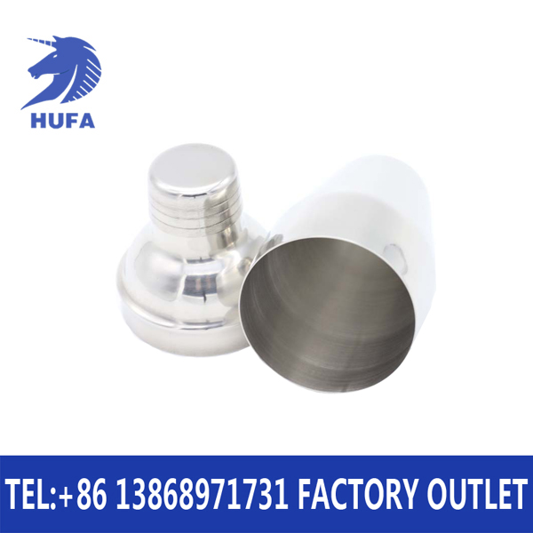 Stainless steel shaker 350ML Scheck cup Non-magnetic shaker Cocktail shaker bar supplies Specification drawing