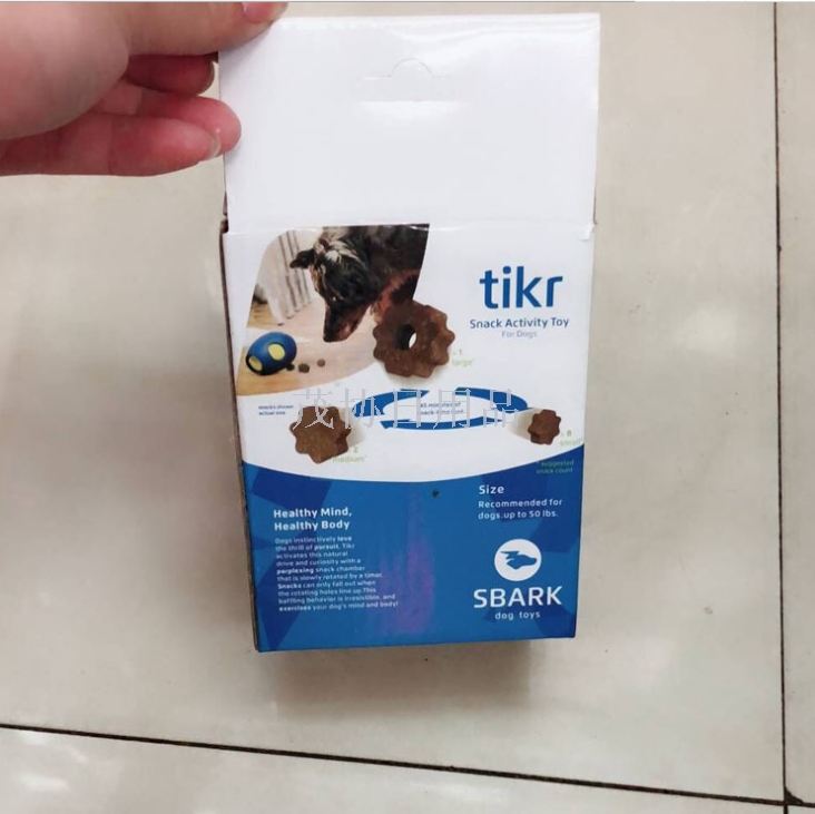 ويمكن تحميل وجبات خفيفة في ألعاب الحيوانات الأليفة التي يتسرب منها Snackactivity Tikr Dog بانتظام Specification image