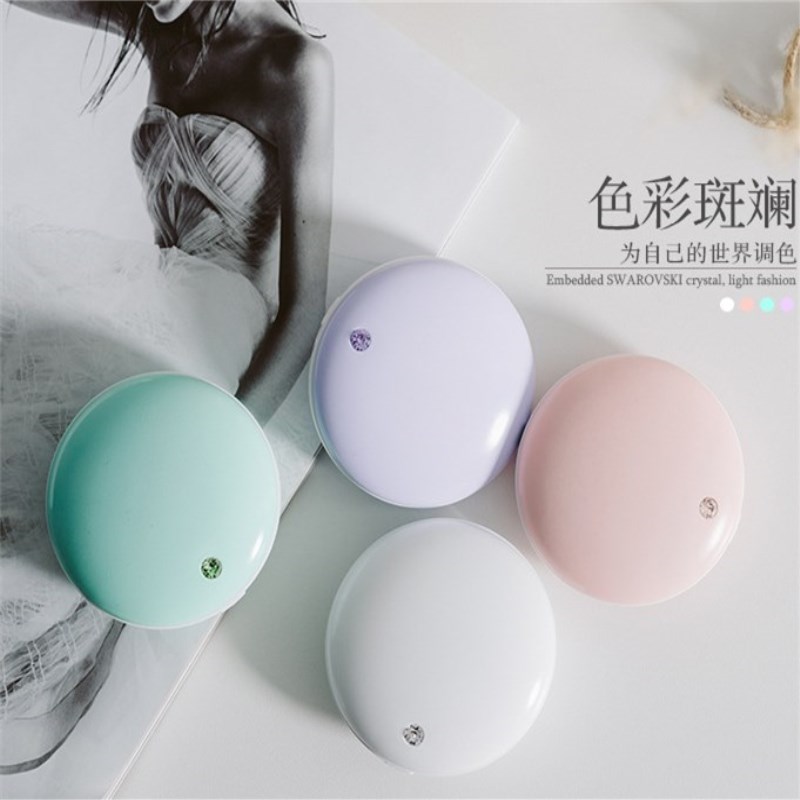 Creative Crystal Hand warmer USB charging power bank Macaron hand warmer
