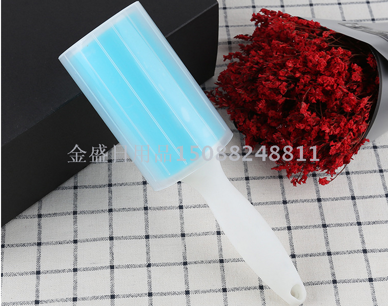 批发可水洗滚筒粘毛器 便携式衣服毛毯床单除尘器 可循环使用