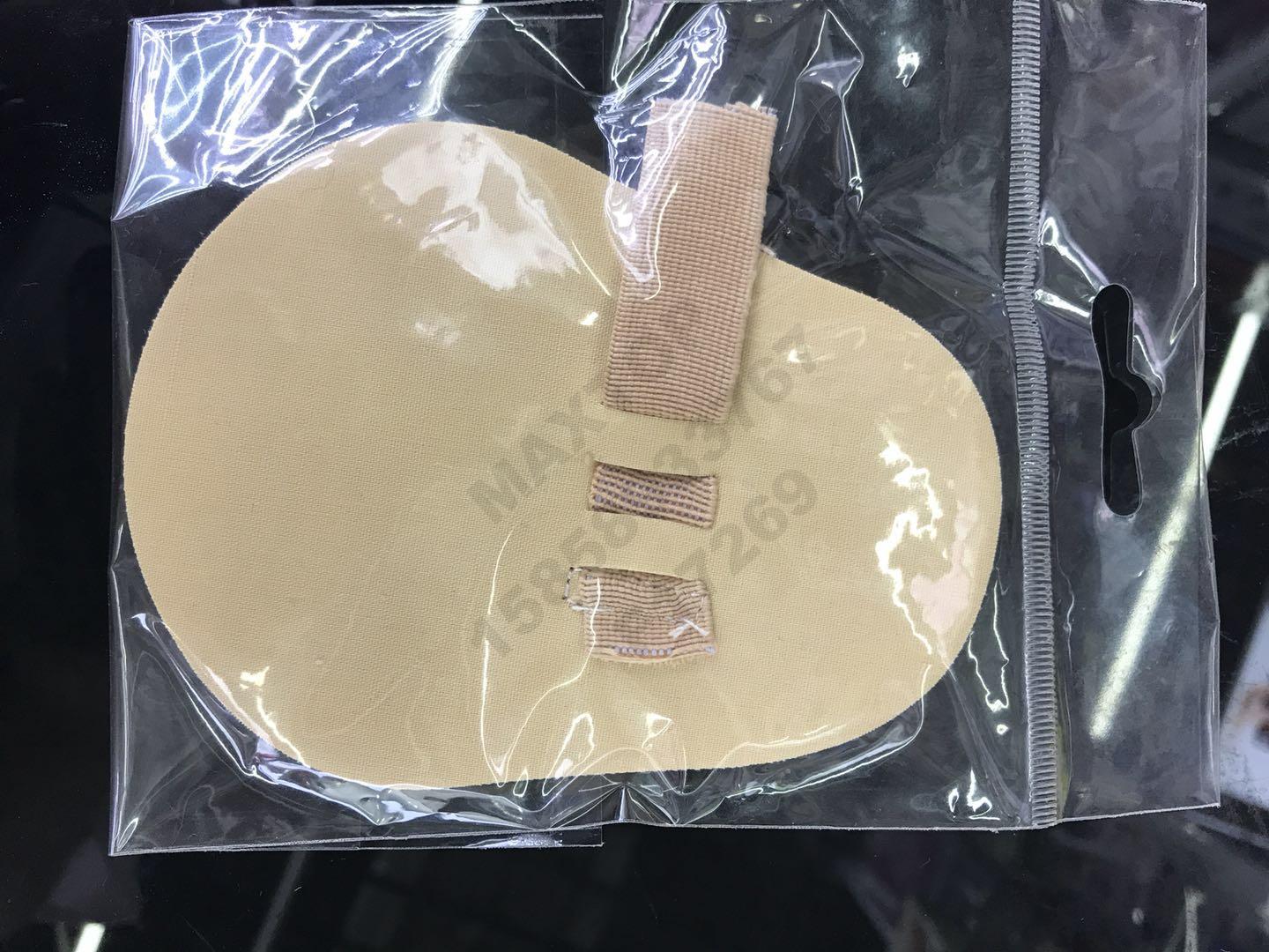 Serrated toe corrector Elastic strap corrector pads overlap corrector toe pads