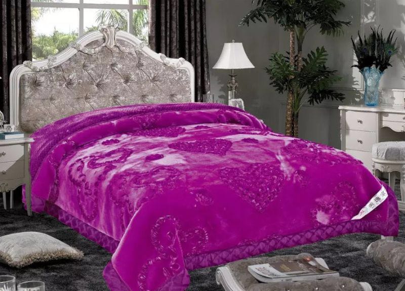 Cali Lily bedding new 6D stereo embroidery blanket