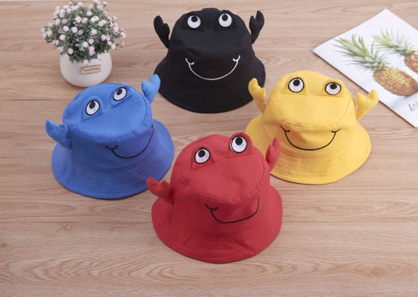 Yiwu Selection baby fisherman hat autumn new boy cute crab sunshade hat trend sex boys and girls thumbnail