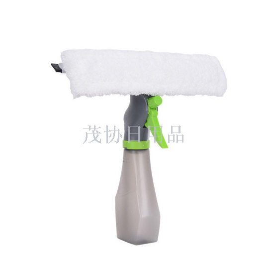 Three-in-one double water jet glass wiper Window ware glass cleaner