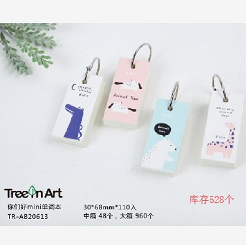 Unicorn mini Word Book Unicorn Sticky Notes Loose-Leaf Application Scenario