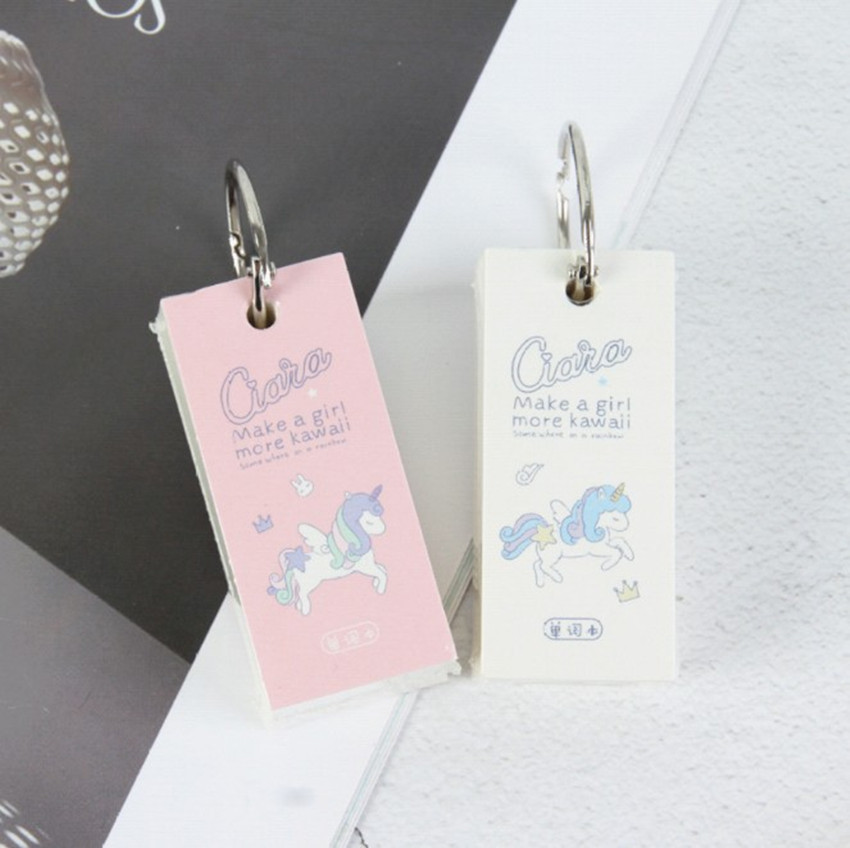 Unicorn mini Word Book Unicorn Sticky Notes Loose-Leaf details Picture