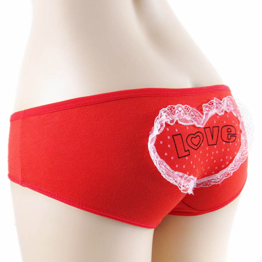 Love love cotton lace lady's underwear Girl lady's cotton underwear Shiyani 423