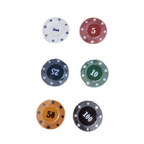 Chip plastic round pattern 4 grams chip blank plastic chip manufacturers direct sales