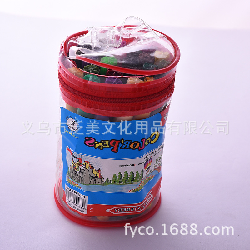 585#-24粗头超级大水彩笔 儿童绘画水彩笔 美术专用文具产品图