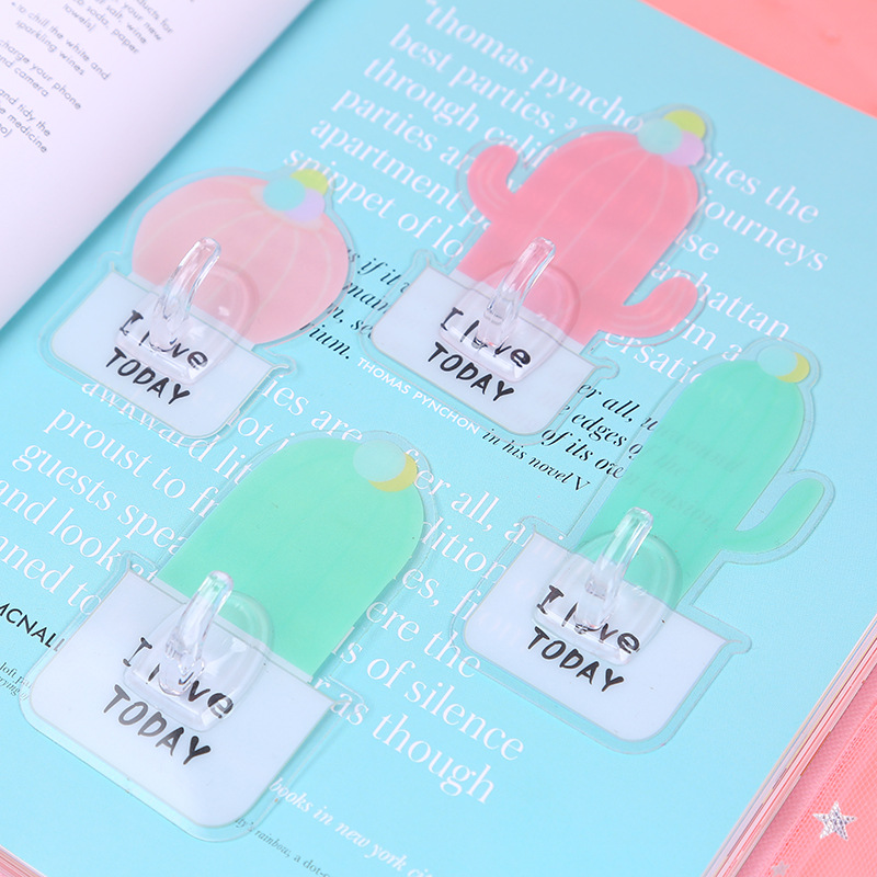 独角兽强力粘贴挂钩 墙壁挂承重厨房挂勾无痕粘贴门后免打孔粘钩产品图