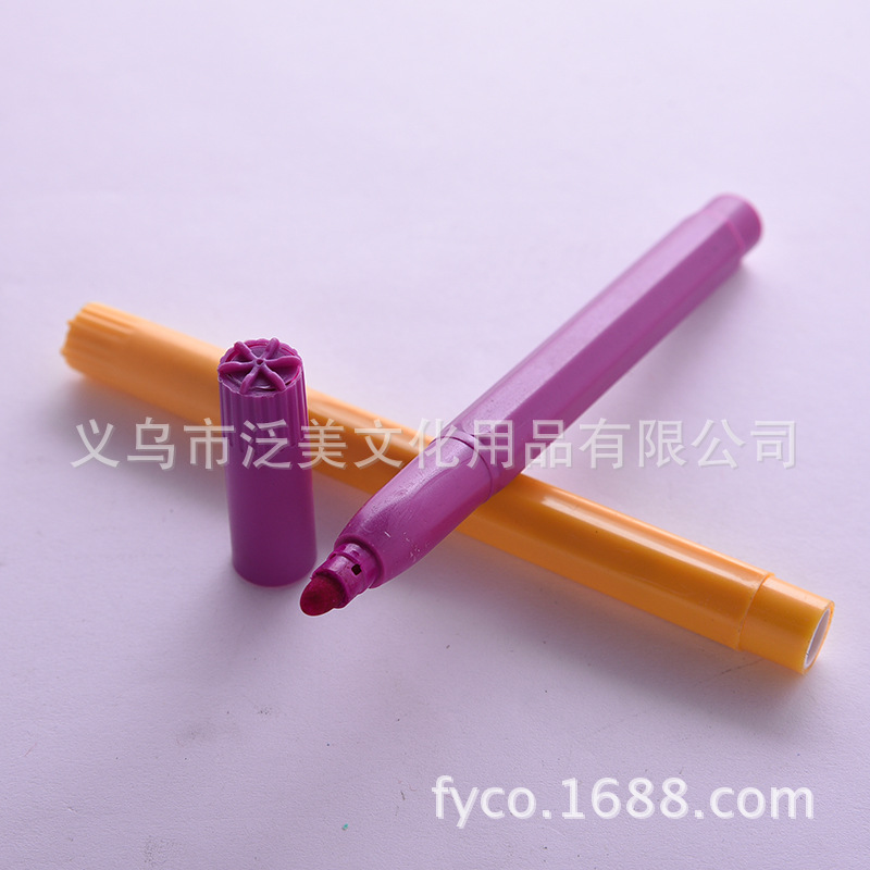 585#-24粗头超级大水彩笔 儿童绘画水彩笔 美术专用文具细节图