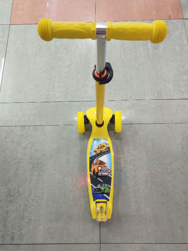New Style With Music Scooter Pu Wide Wheel With Light Meter High Car details Picture
