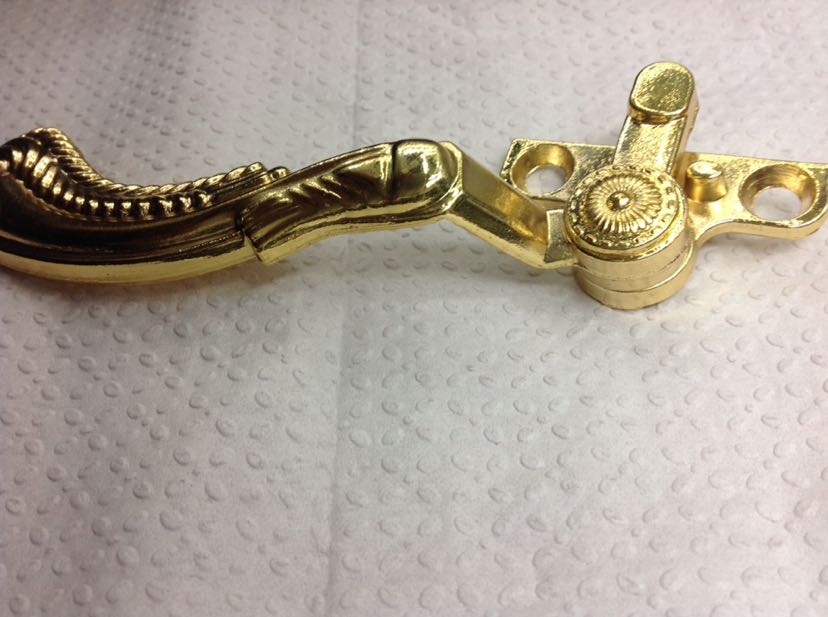 Aluminum alloy window handle, imitation gold tail window handle, high quality selling