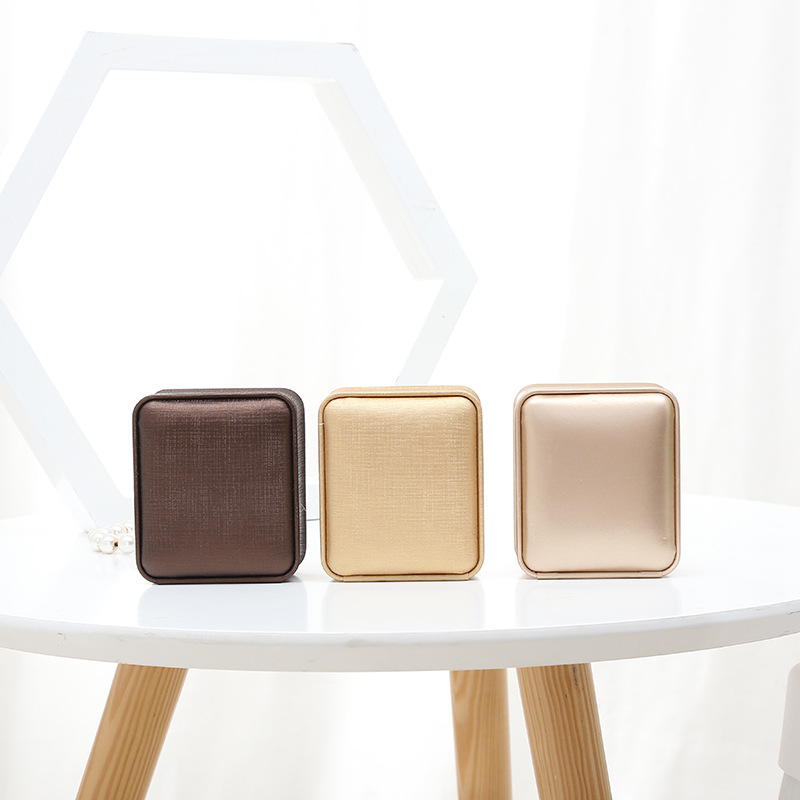 现货供应皮革首饰盒 饰品包装盒 珠宝盒 吊坠项链手链耳环戒指盒