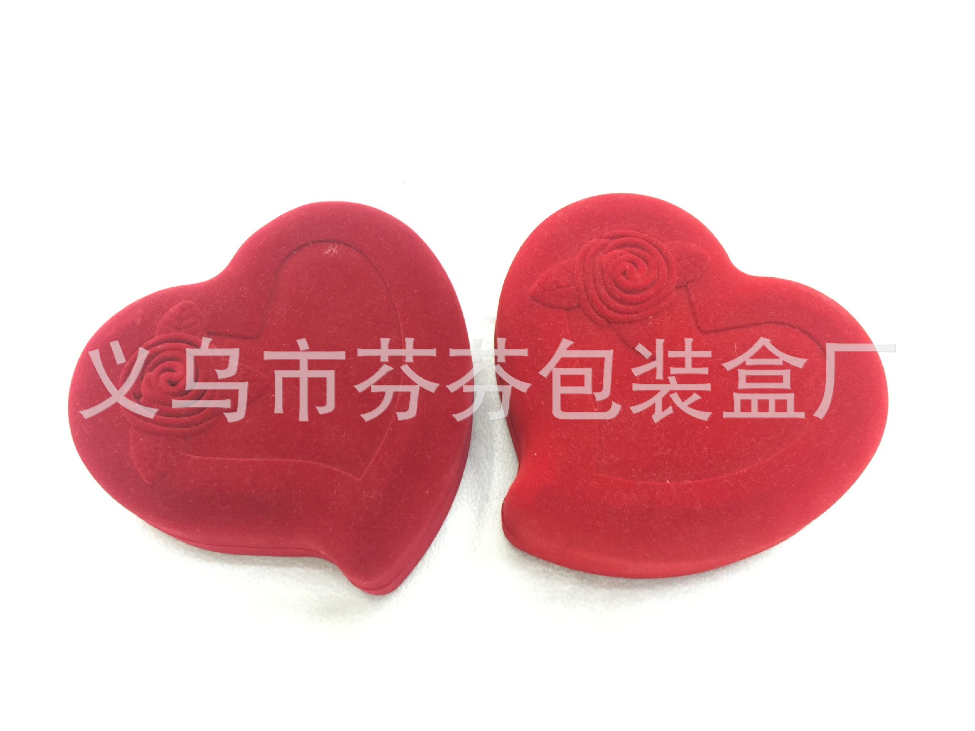 【厂家直销】植绒首饰盒 珠宝饰品盒 礼品包装盒 手镯 吊坠手链盒