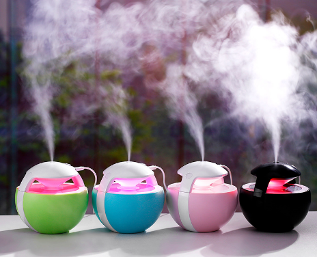 Night Spirit 3-in-1 USB humidifier, Mini Car Desktop, Water Purifier, Fan, Night Light Specification image