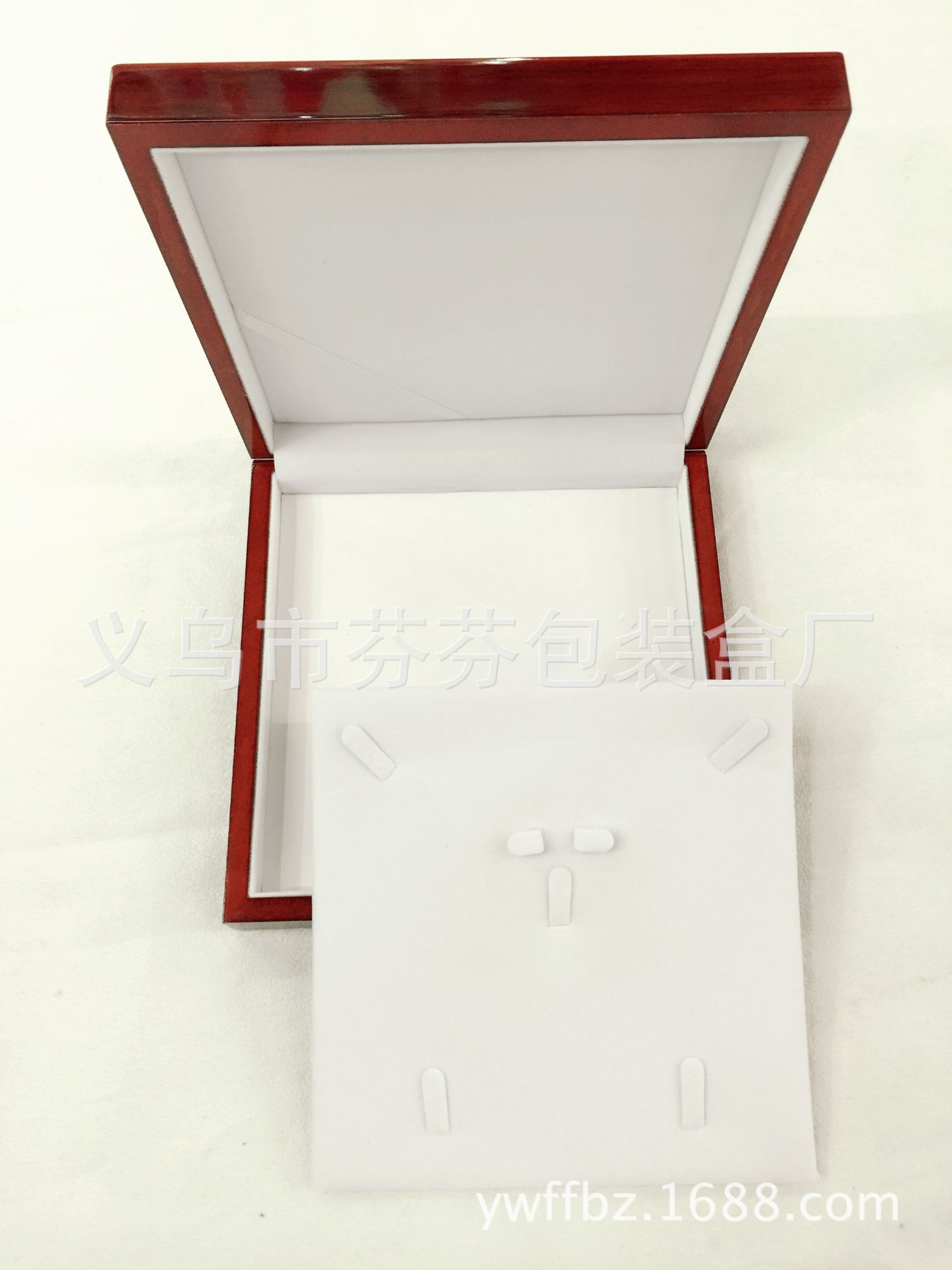 厂家直销现货供应 亮光喷漆木质首饰 套装盒 高档珠宝首饰品包装细节图