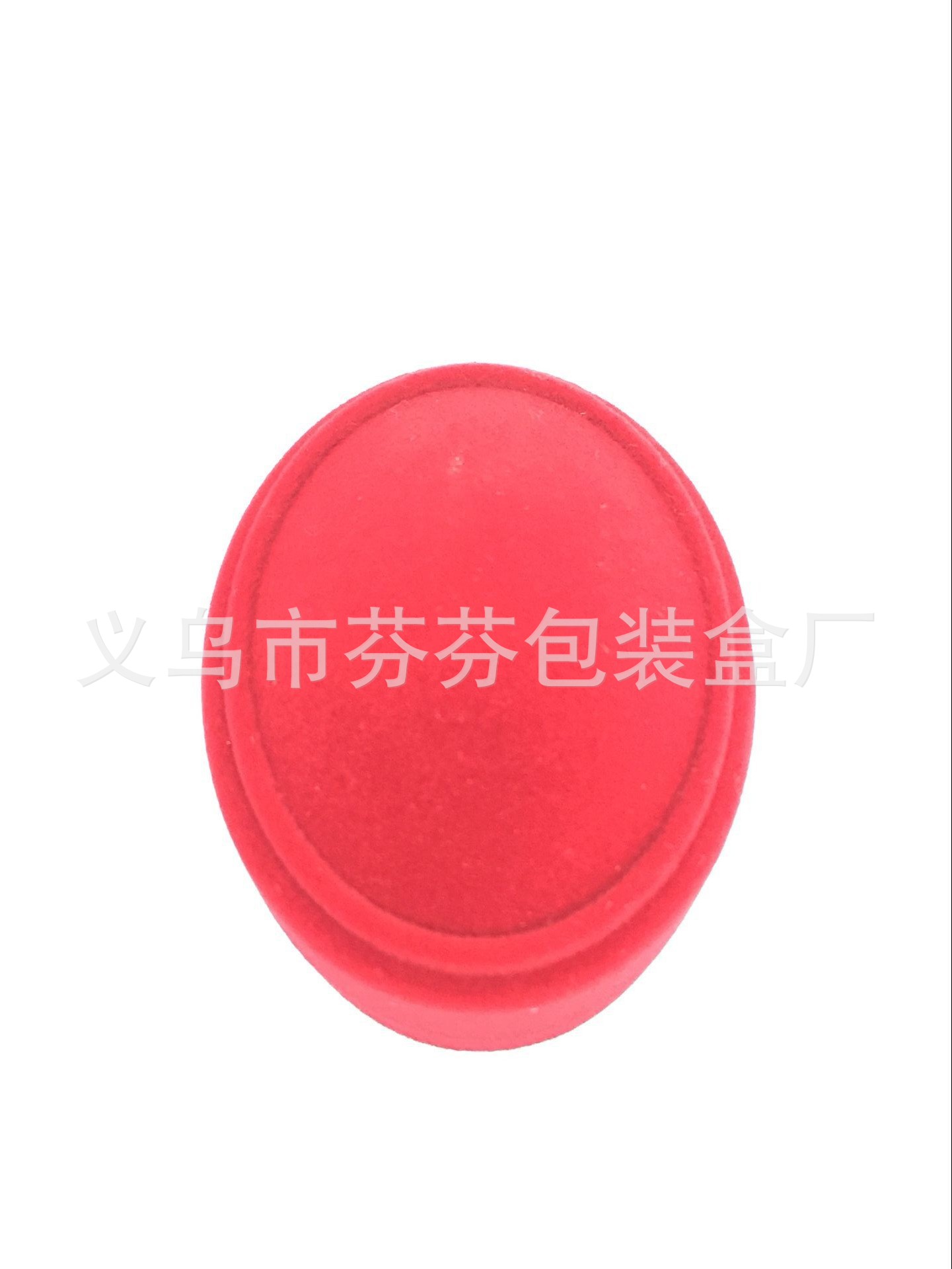 厂家直销 现货供应 喷绒塑胶戒指盒 珠宝首饰盒 饰品包装盒礼品盒细节图