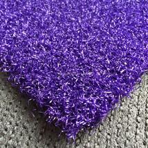高尔夫球草 高品质紫色门球草 仿真地毯 运动人造草坪厂家直销