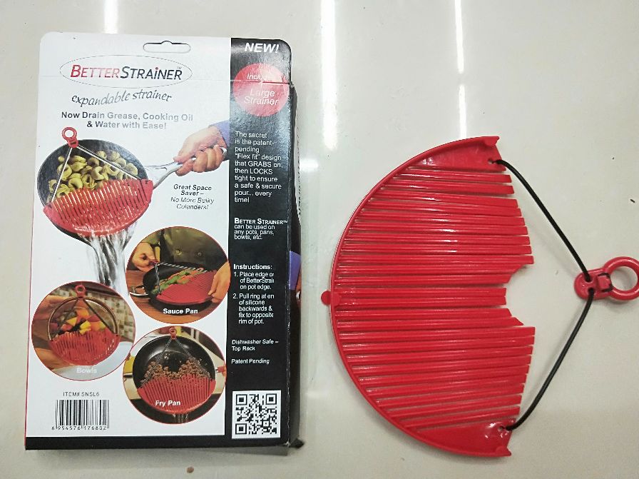 Better Strainer 锅盘沥水器厨房过滤器蔬菜食物