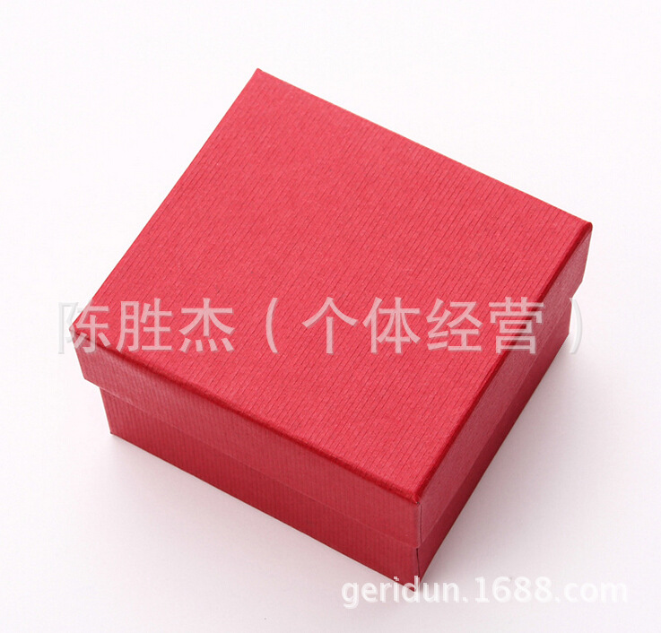 首饰盒 手表盒 礼品盒 厂家批发饰品盒 现货 饰品盒纸盒细节图