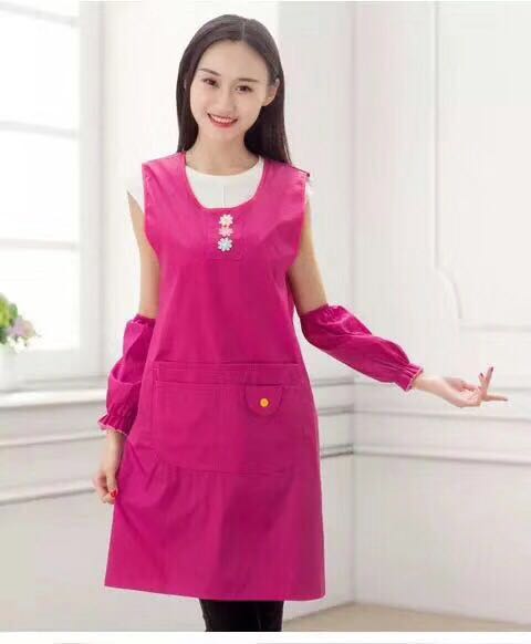 Pvc Waterproof Vest Apron, Sleeve Anti-Mildew Moisture-Proof Anti-Fouling Specification drawing
