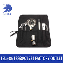 Cocktail mixer kit cocktail cocktail kit Cloth bag Stainless steel wine kit bar kit