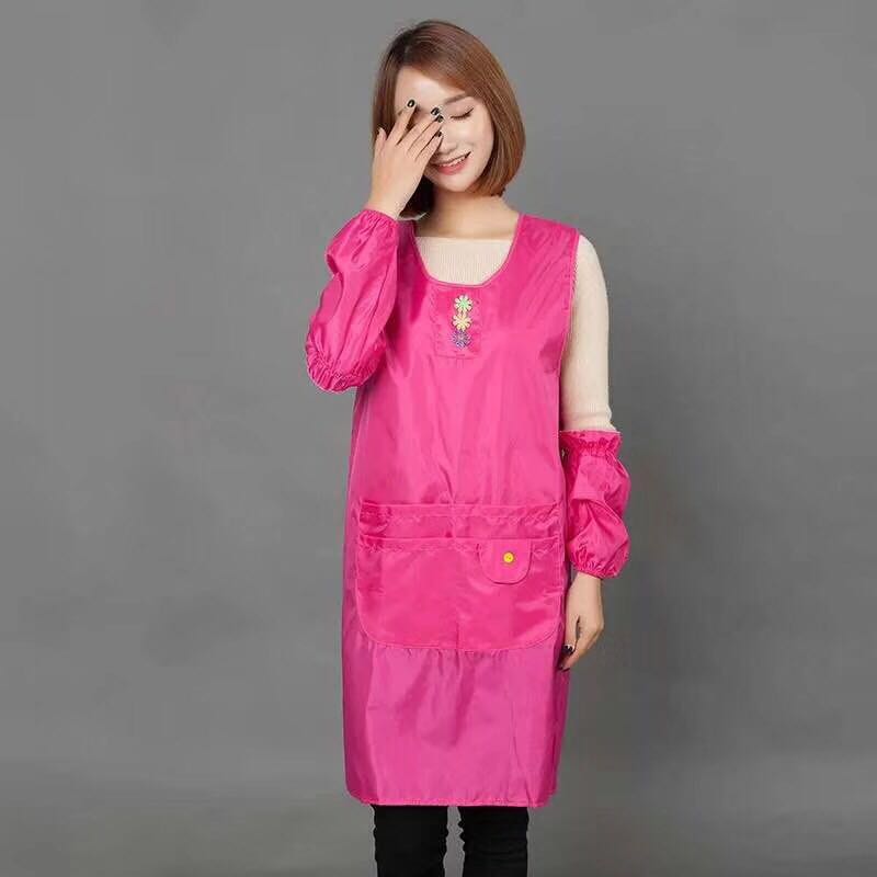 Pvc Waterproof Vest Apron, Sleeve Anti-Mildew Moisture-Proof Anti-Fouling details Picture