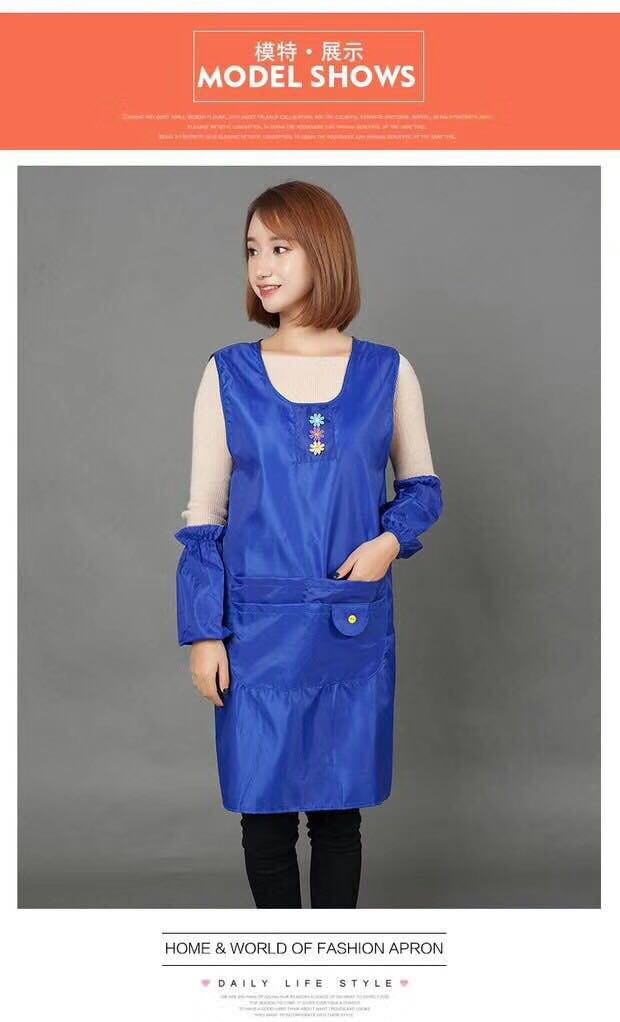 Pvc Waterproof Vest Apron, Sleeve Anti-Mildew Moisture-Proof Anti-Fouling Application Scenario