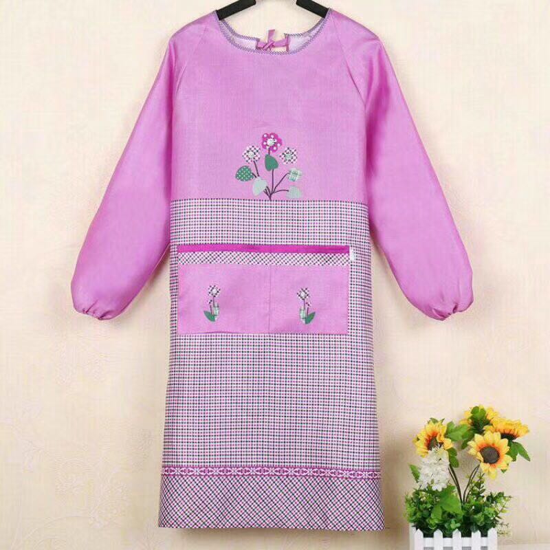 Flat Peach Positioning Printed Apron, Anti-Mildew And Anti-Fouling, Household Necessities Practical Specification drawing