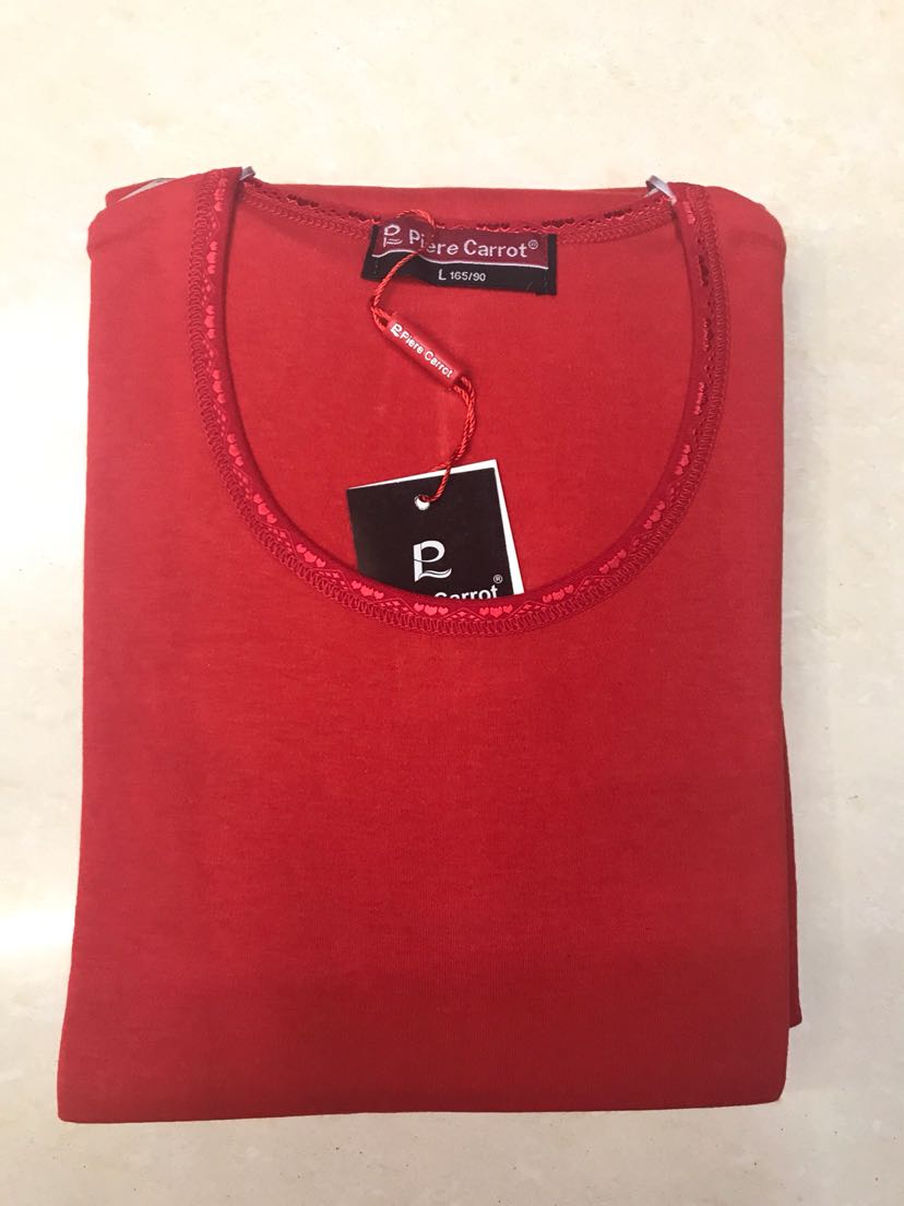 Women's all-cotton set of long Johns and thermal pants details Picture