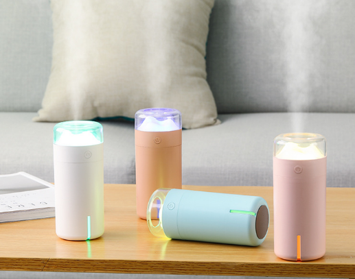 New mountain view humidifier mini USB office car water Replenishment purifier Night light gift customization