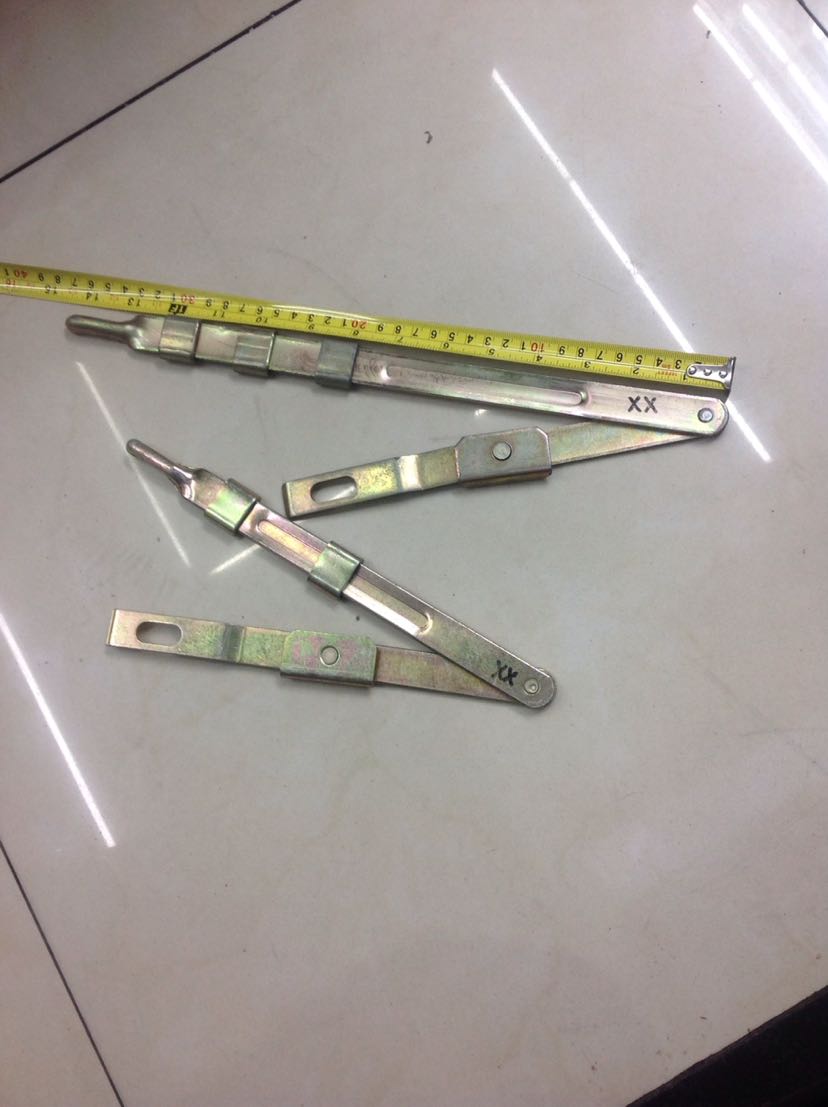 舒赞 免钉窗帘轨道专用固定窗支撑杆带扣铁质加固耐用安装便捷