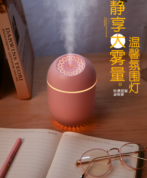 Fat Cup humidifier, mini USB car office desk, room humidifier and water replenisher, gift customization
